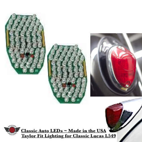 MGA, XK140, TR3, Bugeye Lucas L549 LED Board Set